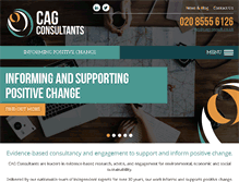 Tablet Screenshot of cagconsultants.co.uk